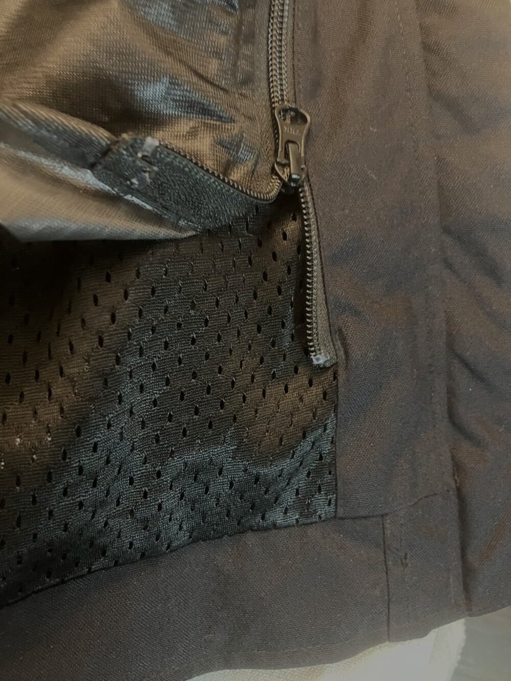 Harley-Davidson Women's Zephyr Mesh Motorcycle Jacket Large Colony Blue Black 97 - Picture 5 of 9